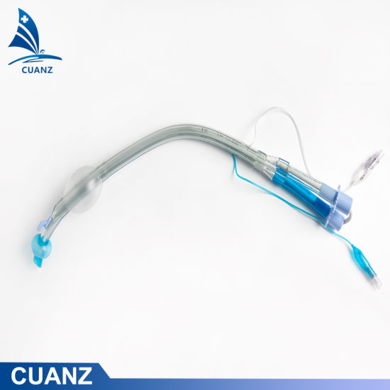 Catéter de sistema de anestesia de tubo endotraqueal reforzado desechable