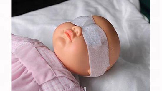 Baby Neonatal Ictericia Phototherapy Eye Mask Protector