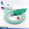 Circuito de respiración de ventilador de tubo corrugado estéril médico